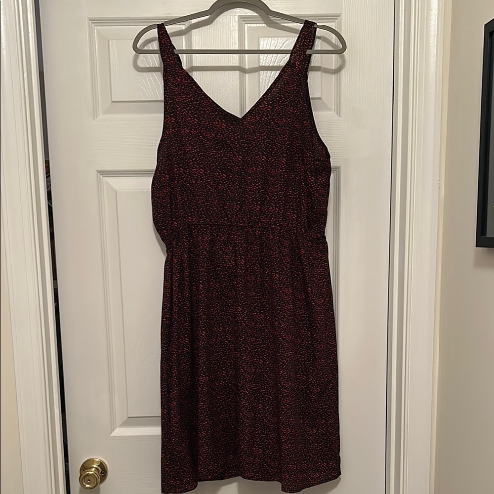 Mossimo Red Ruched Mini Dress - Picture 5 of 5